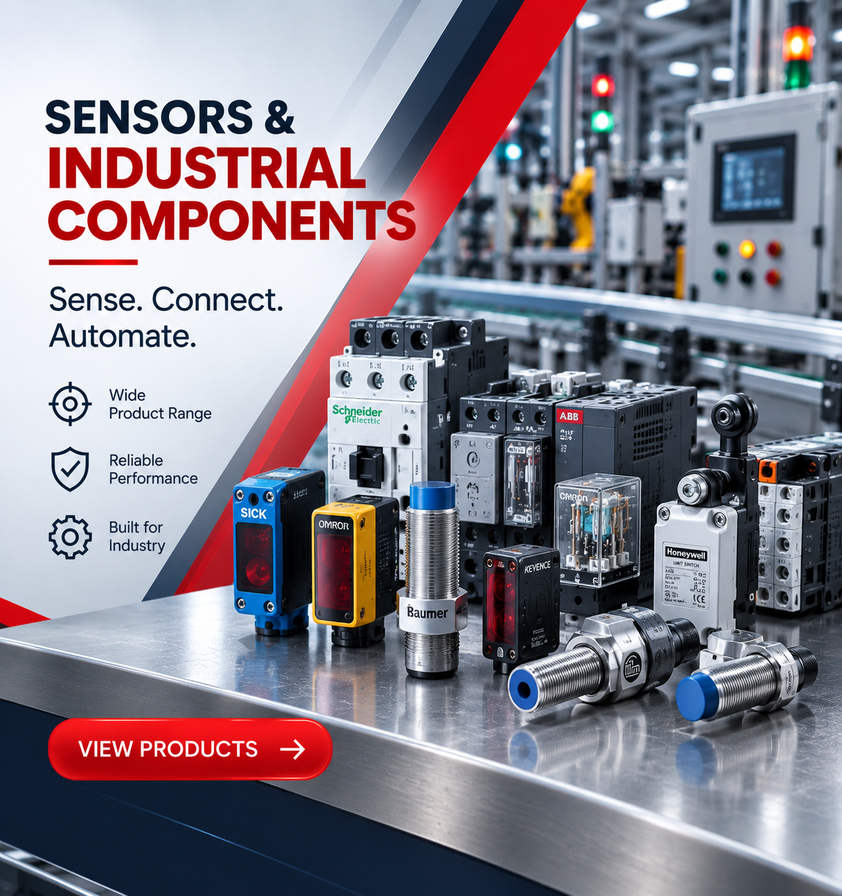 Sensors and Industrial Components