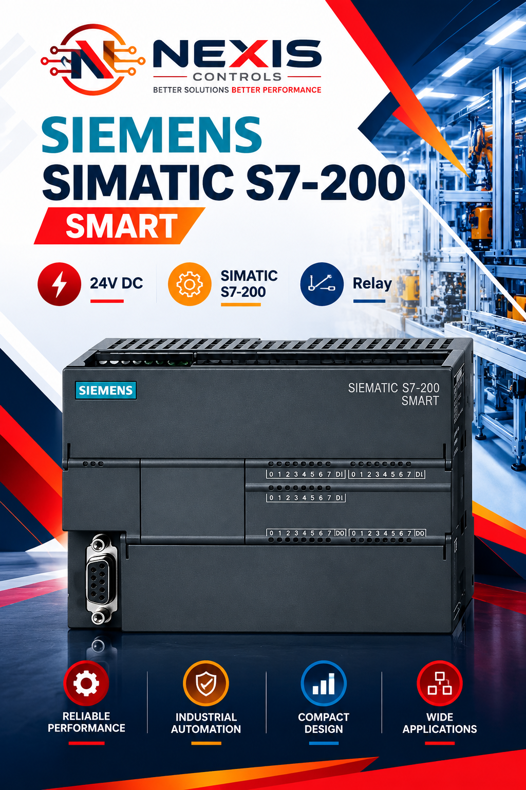 Siemens SIMATIC S7-200 SMART Controller